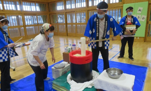 餅つき