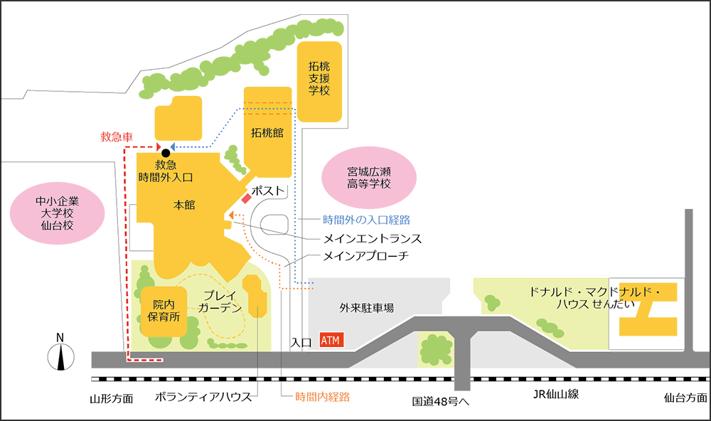 駐車場のご案内